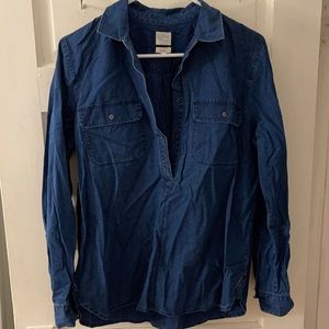 NWOT jcrew Jean button up